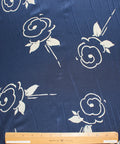 0scar de la Renta rose print silk