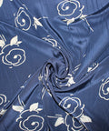 0scar de la Renta rose print silk