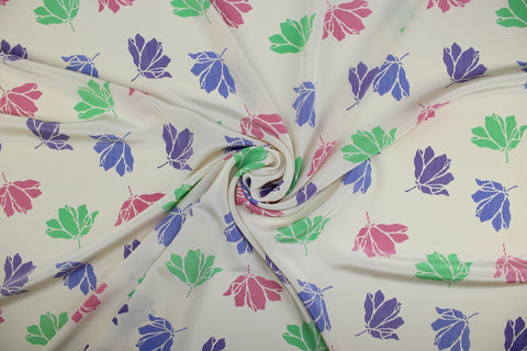 0scar floral print silk crepe de chine