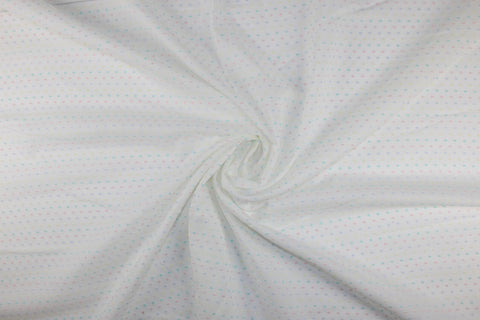 Swiss dotted cotton voile