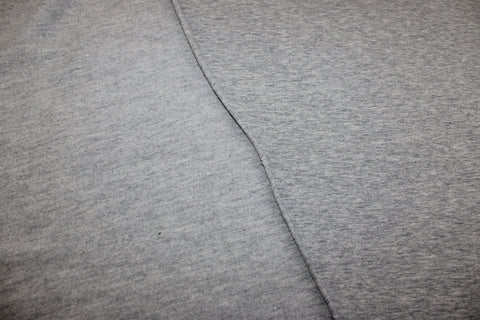 The "F" Word Super Soft Cotton Sweatshirt Knit - Heathered Light Gray