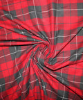 Classic red Tartan cotton flannel