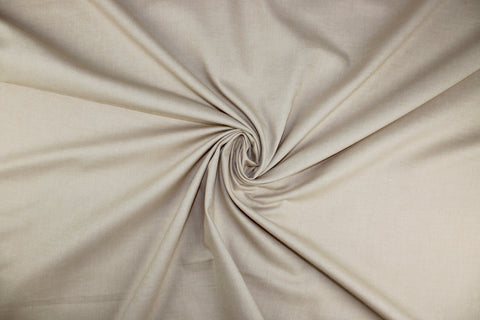 Brushed cotton shirt weight fabric