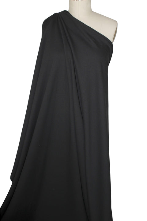 Black organic cotton sweatshirt  knit