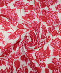 Floral cotton gauze