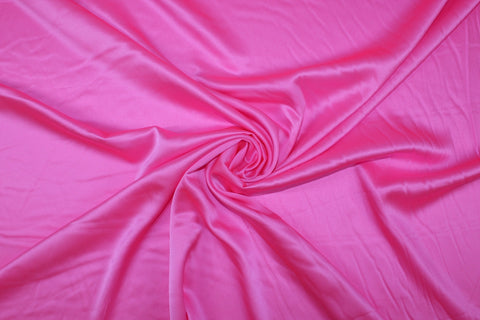 Stretch silk charmeuse fabric