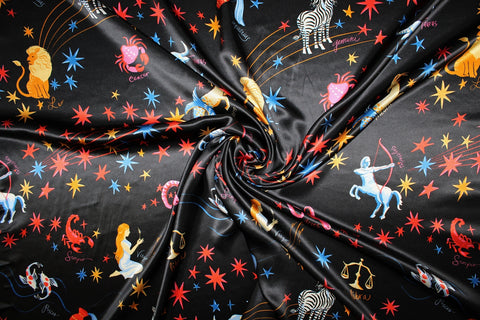 Trina Turk zodiac print silk