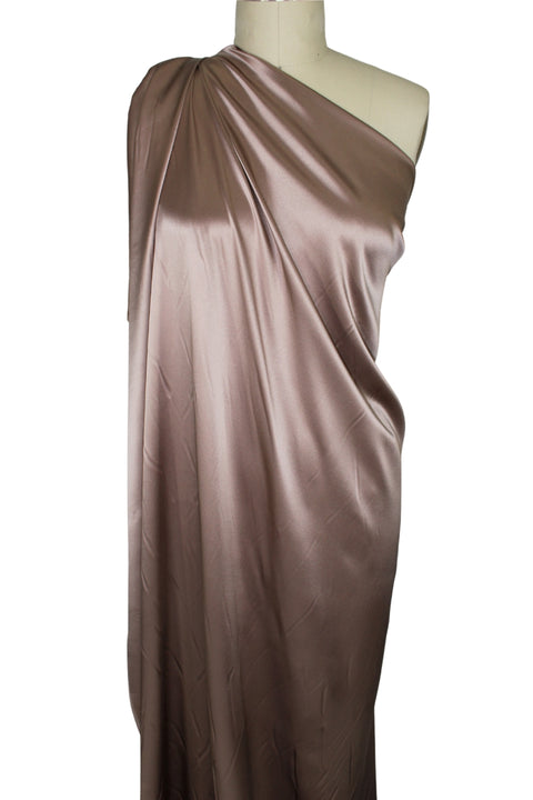 Stretch silk charmeuse