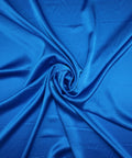 Princess blue stretch silk charmeuse