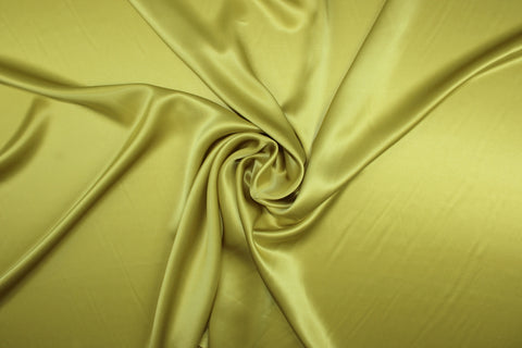NY Designer Silk Charmeuse - Key Lime Juice