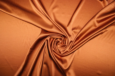 Stretch silk charmeuse