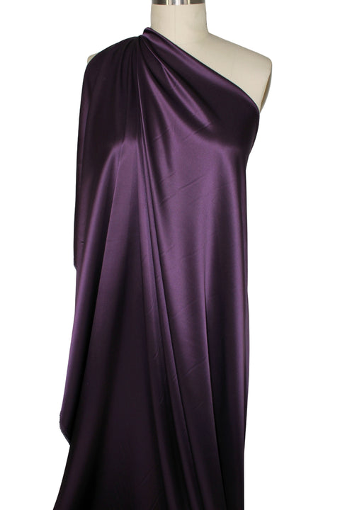 Wide silk charmeuse fabric 