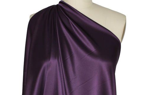 Wide silk charmeuse fabric 