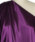 Purple silk charmeuse