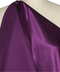 Purple silk charmeuse
