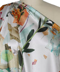 Floral digital print silk
