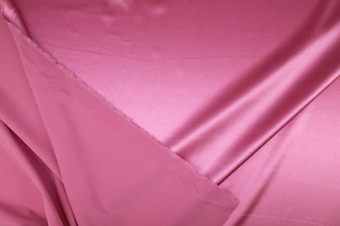 Stretch silk charmeuse in pink