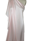 Pale pink silk charmeuse