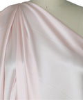 Pale pink silk charmeuse