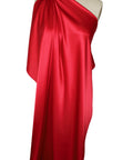 Stretch silk charmeuse
