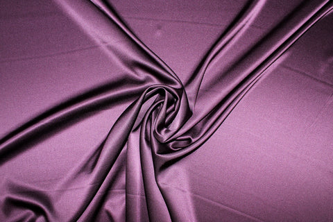 Purple silk charmeuse