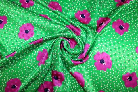 Floral silk jacquard from 0scar