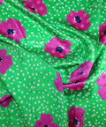 Floral silk jacquard from 0scar