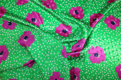 Floral silk jacquard from 0scar