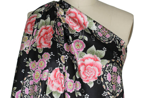 0scar de a renta silk charmeuse
