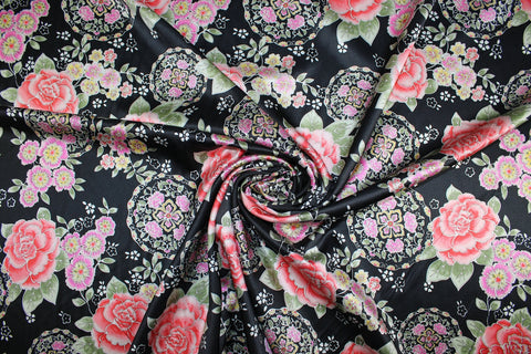 0scar de a renta silk charmeuse