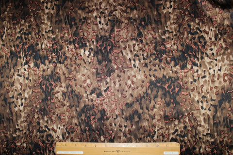 Growl, Baby! Stretch Silk - Brown Tones