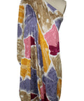 0scar de la Renta silk jacquard in an abstract print