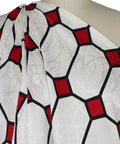 Stained Glass style silk print