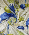 Trekkies unite! Silk charmeuse with the Enterprise and other space ships