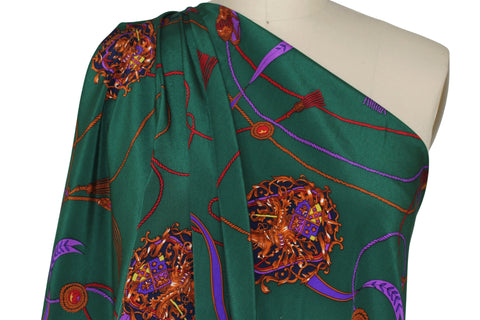 Oscar silk crepe de chine
