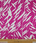 Carolina bamboo print silk jacquard