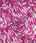 Carolina bamboo print silk jacquard