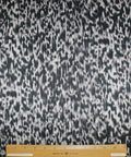 Stretch silk charmeuse animal-style print