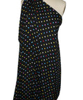0scar dot print jacquard silk