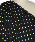 0scar dot print jacquard silk