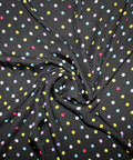 0scar dot print jacquard silk