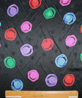 0scar de la Renta abstract dot print silk jacquard