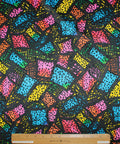 Abstract print silk charmeuse from Oscar