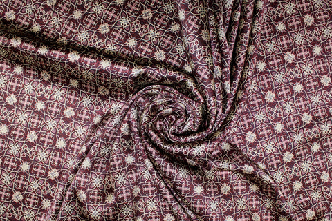 0scar silk charmeuse in wine tones