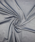 Lightweight stretch cotton chambray