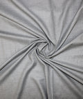 Gray cotton chambray fabric