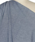 Medium blue oxford cloth chambray