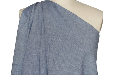 Medium blue oxford cloth chambray