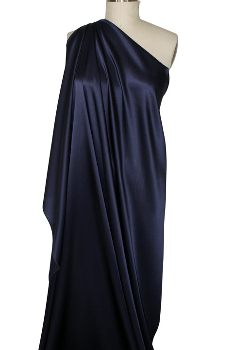 Wide stretch silk charmeuse