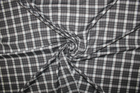 Textural cotton shirting